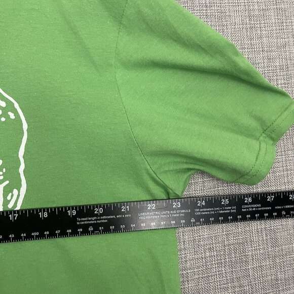 Linda Finegold Shirt Mens Extra Large ALF Green Skull A$$holes Live Forever New - Picture 6 of 8
